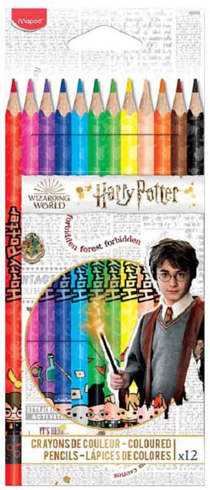 Цветни моливи Maped Color'Peps - Harry Potter, 12цвята
