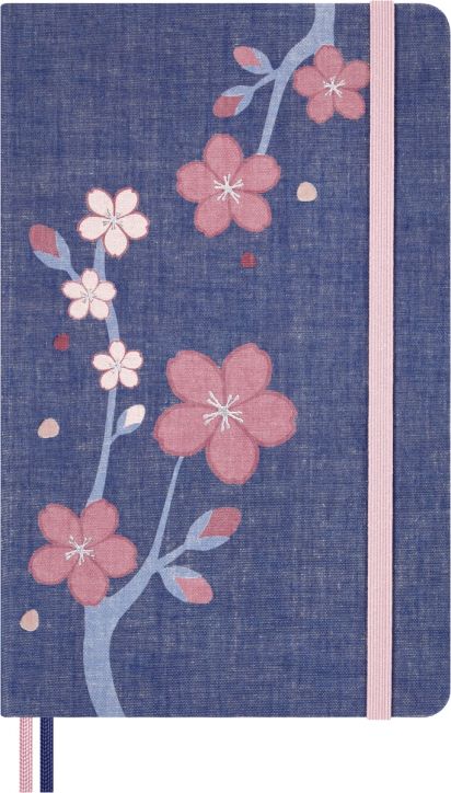 Тефтер Moleskine Sakura Limited Edition с твърда корица и линирани страници