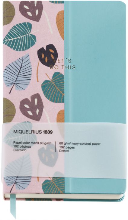 Тефтер Miquelrius Autumn Leaves Pink-Blue