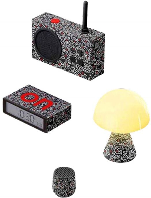 Комплект Lexon x Keith Haring, Love Black