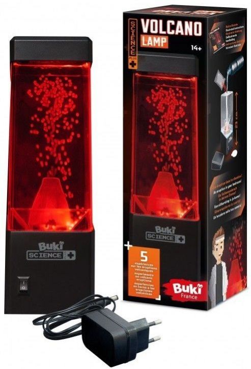 Вулканична лампа Buki, 5 дейности
