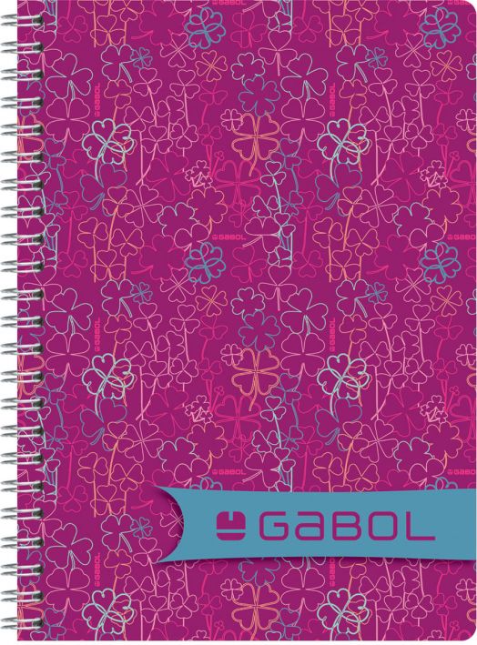 Тетрадка със спирала Gabol А4, 60 карирани листа