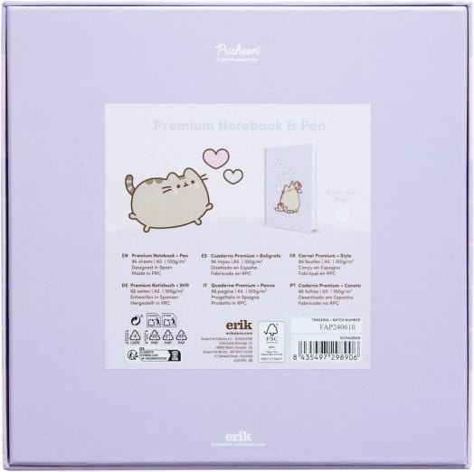 Тефтер с химикалка Grupo Erik - Pusheen Moments
