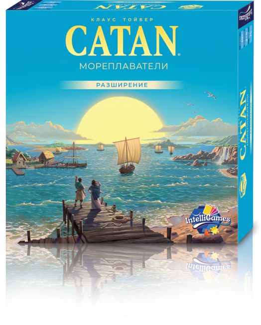 Настолна игра: Мореплаватели, разширение за 3-4 играчи към базисна игра Катан