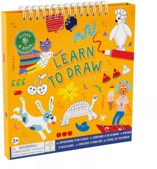 Книжка за рисуване Floss & Rock - Домашни любимци