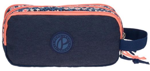 Несесер Pepe Jeans Leslie с три отделения и ръкохватка