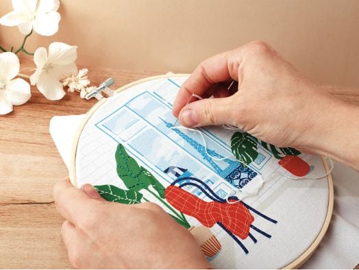 Комплект за бродиране Graine Creative - Париж