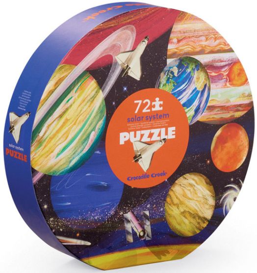 Пъзел Crocodile Creek - Слънчевата система, 72 части