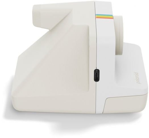 Фотоапарат за моментни снимки Polaroid Now Gen 3, Pebble White