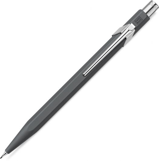 Автоматичен молив Caran d'Ache 844 Metal Collection, тъмно сив