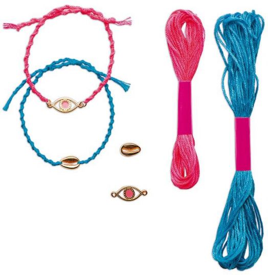 Творчески комплект Janod - Направи 13 приятелски гривни