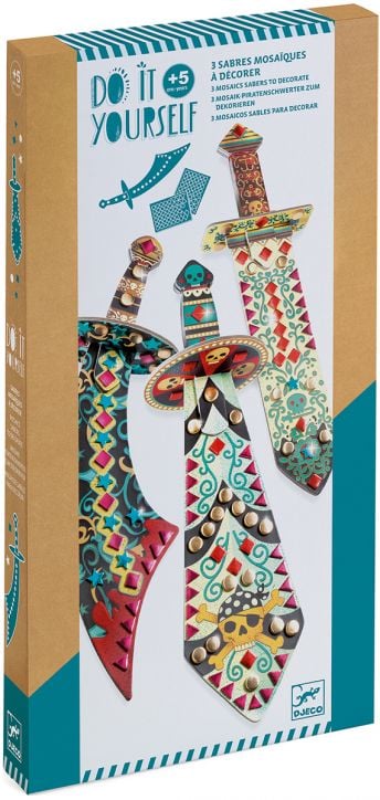 Творчески комплект Djeco - Направи пиратска сабя