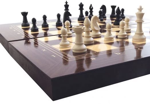 Комплект Star 3 в 1 - Шах, Табла и Дама