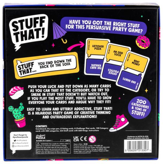 Игра Professor Puzzle: Stuff That!