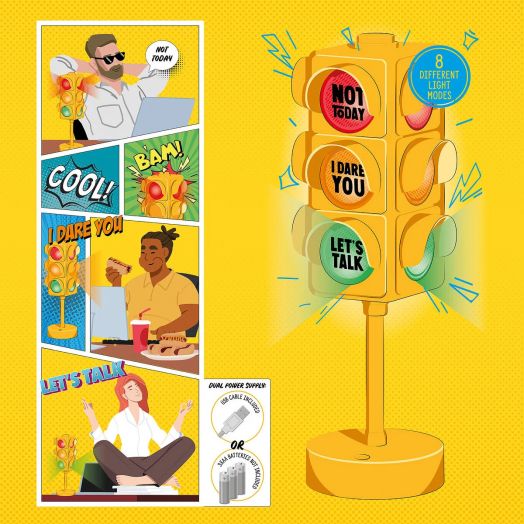 Лампа за бюро Legami - Светофар