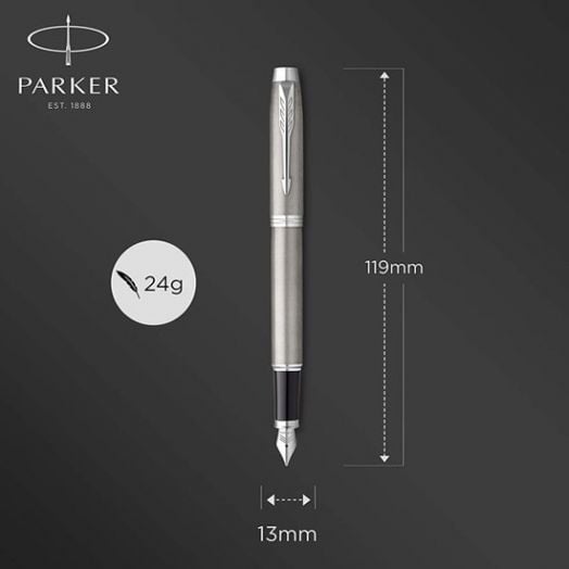 Комплект Parker - Химикалка и писалка Royal IM Stainless Steel