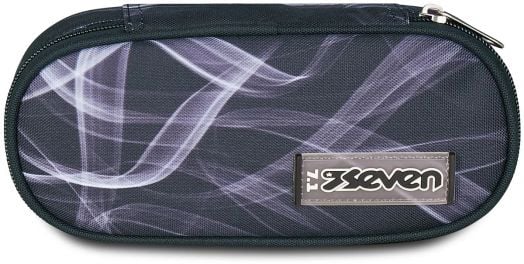 Ученически несесер Seven Freethink Jet Black с разделения