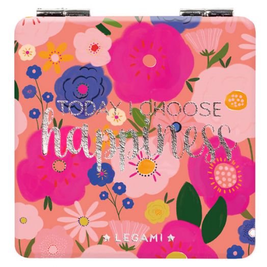 Джобно огледалце Legami Nice To See You Flowers