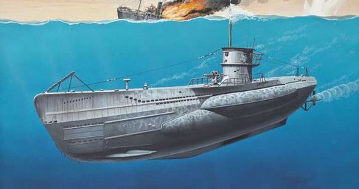 Сглобяем модел Revell - Подводница Type VII C