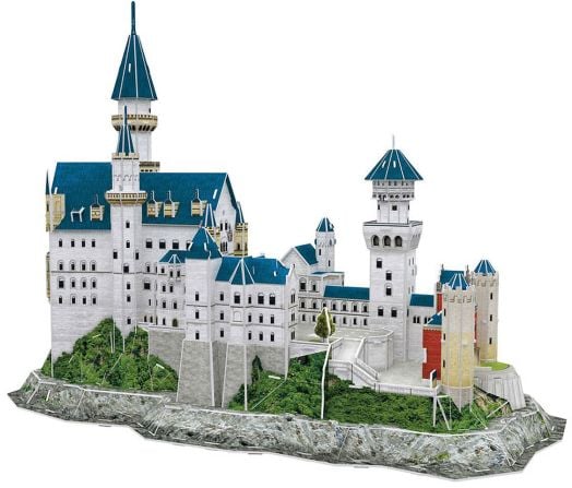 3D пъзел Revell - Замъкът Нойшванщайн, 121 части