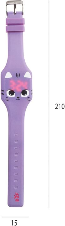 Силиконов часовник Miquelrius Back2Fun - Коте