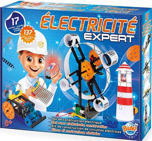 Комплект за експерименти Buki - Експертно електричество, 17 модела