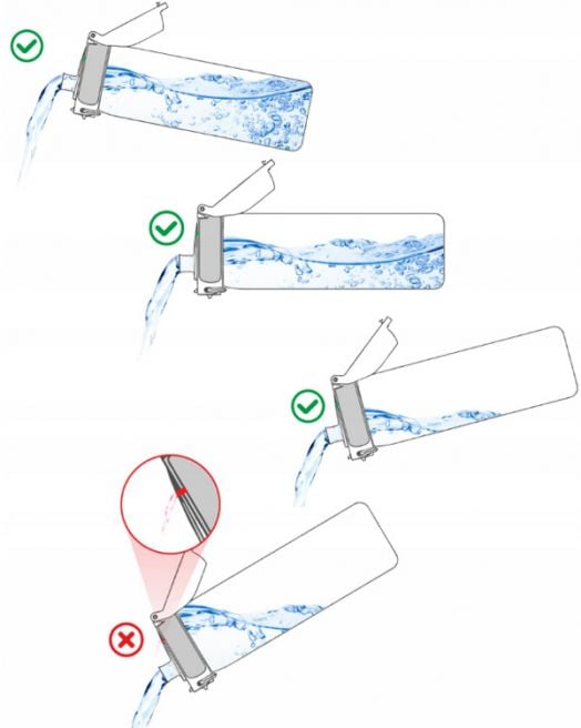 Бутилка за вода Ion8 - Петна, 500 мл.
