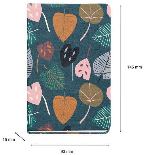 Джобен тефтер Miquelrius Autumn Leaves Green