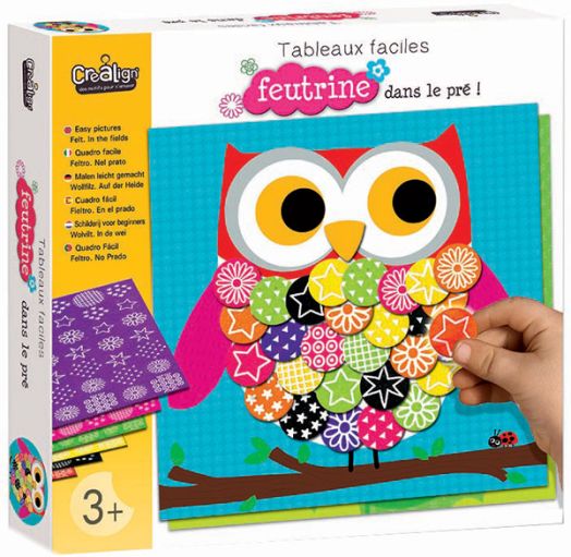 Апликации с филц - Природа