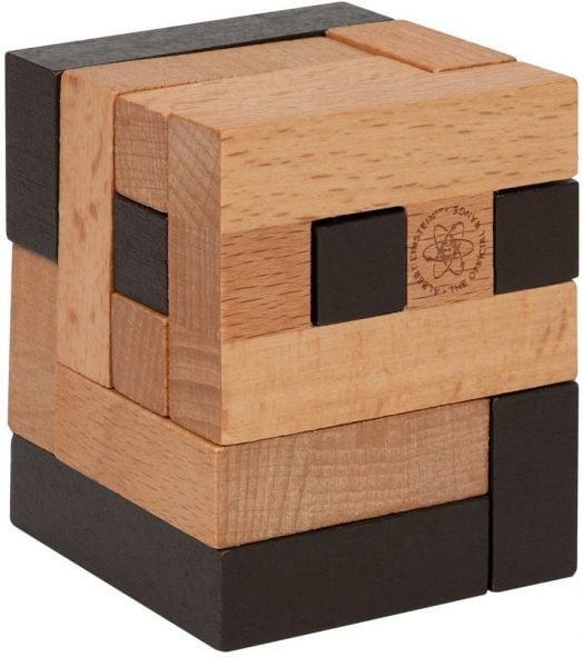Дървен 3D пъзел Professor Puzzle: Einstein’s Letter Block, куб