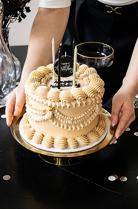 Свещички Folat - Creme Noir, 11 бр.