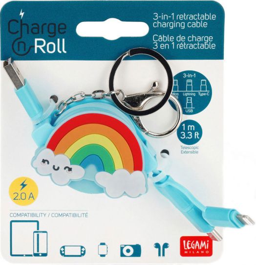 Кабел за зареждане Legami - Rainbow