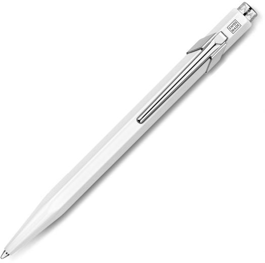 Химикалка Caran d'Ache 849 Pop Line Collection - Classic Line, White