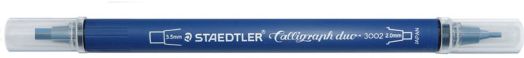 Калиграфски двувърхи маркери Staedtler, 5 цвята