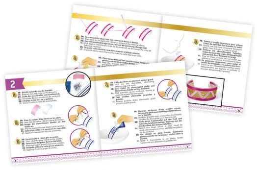 Творчески комплект Buki Be Teens - Направи си сам лъскави гривни