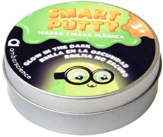 Интелигентен пластилин Ambarscience - Светещ в тъмното