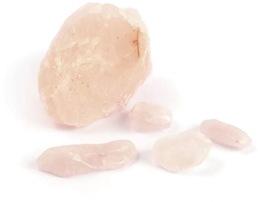 Комплект за правене на свещ Graine Creative - Литотерапия Розов кварц