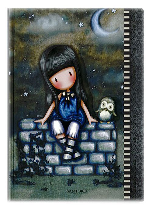 Тетрадка Gorjuss А4, 96 листа с широки редове