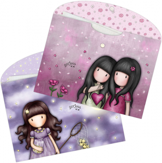 Комплект папки с копче Gorjuss - Catch A Falling Star and You Can Have Mine