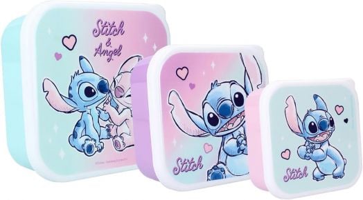 Комплект кутии за храна Vadobag Stitch Let's Eat, 3 бр.
