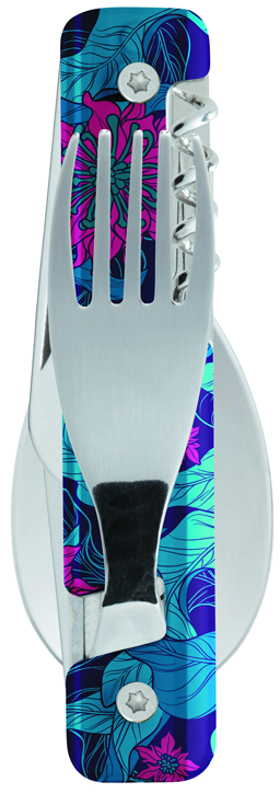 Мултифункционални прибори за хранене Akinod – Hibiscus