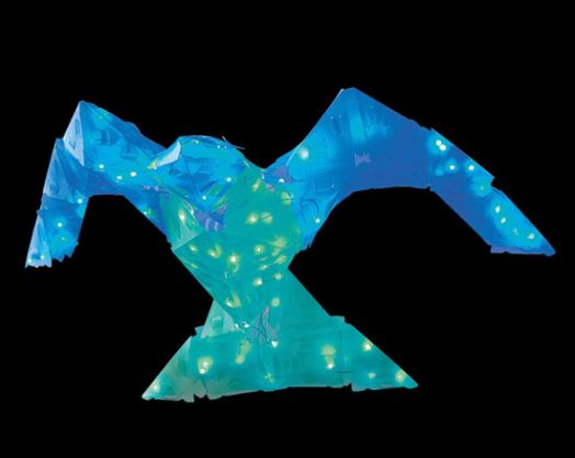 Направи сам 3D LED фигурки 4 в 1 Creatto - Акула