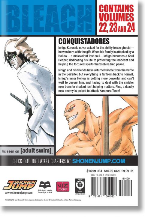 Bleach (3-in-1 Edition), Vol. 8