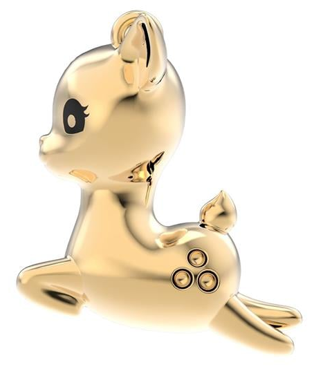 Колие с медальон Chocli - Fallow Deer