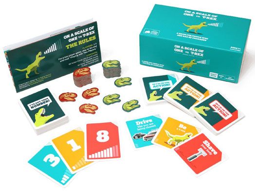 Настолна игра: On A Scale of One To T-Rex