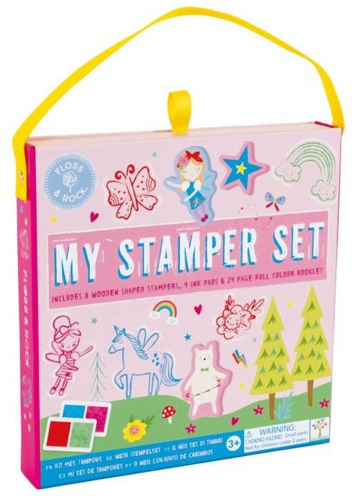 Творчески комплект с печати Floss & Rock - Rainbow fairy