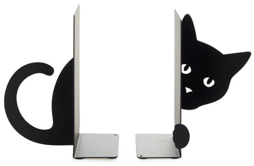 Ограничител за книги Balvi - Криещо се коте