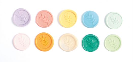 Восък за печати Graine Creative в пастелни цветове