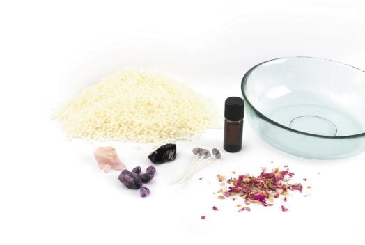 Комплект за правене на свещ Graine Creative - Литотерапия XXL