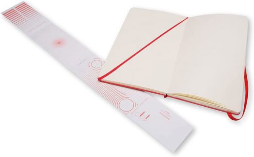 Тефтер Moleskine Art Sketchbook Scarlet Red с твърди корици